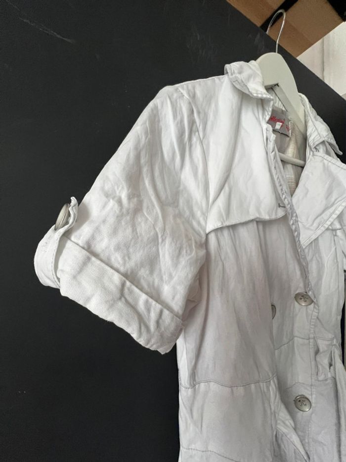 Robe longue portefeuille / trench - photo numéro 5