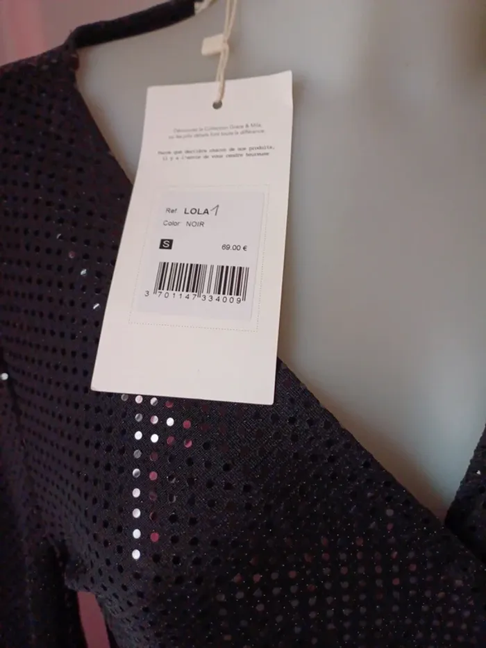 Magnifique robe de fête pailletee taille S - photo numéro 6