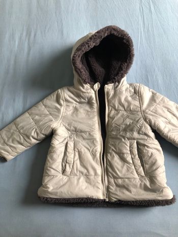 Manteau verbaudet doublé 18 mois