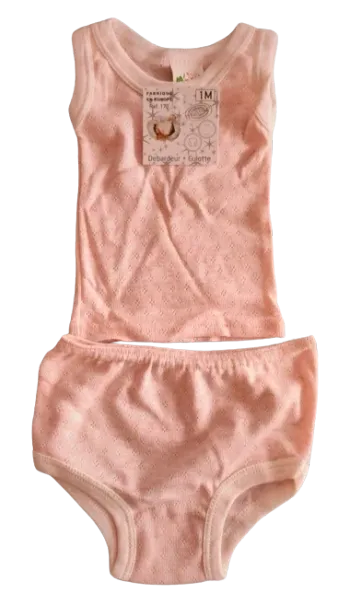 Débardeur et culotte fille