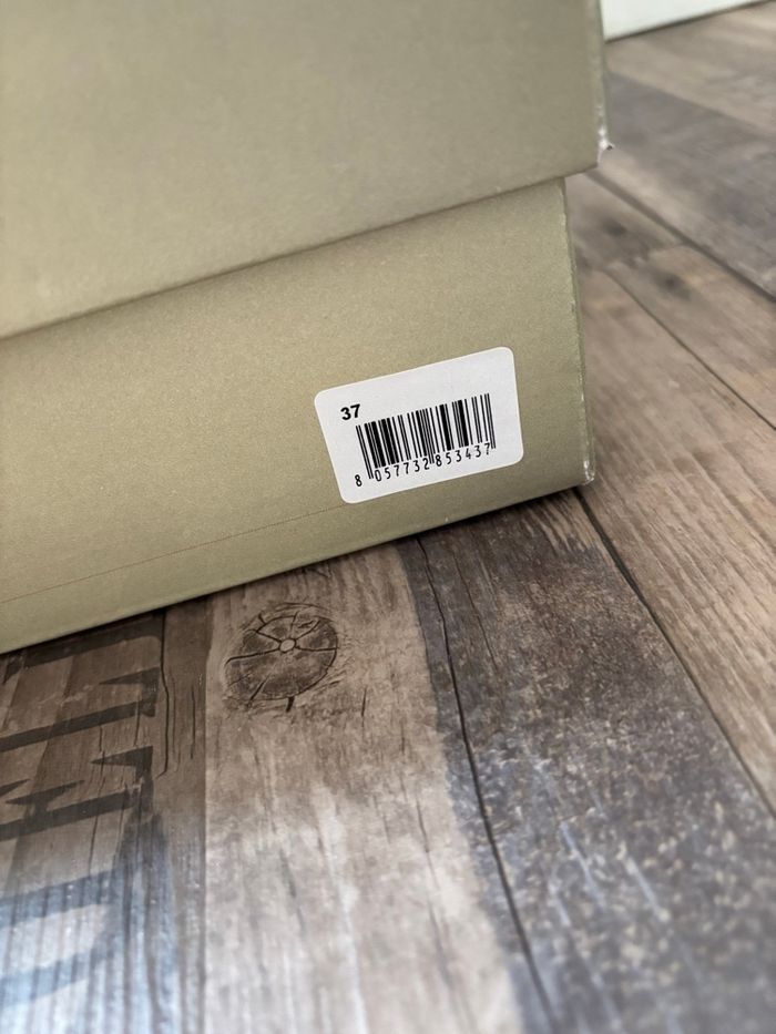 Bottines AS98 style motarde en cuir marron pointure 37 - photo numéro 6