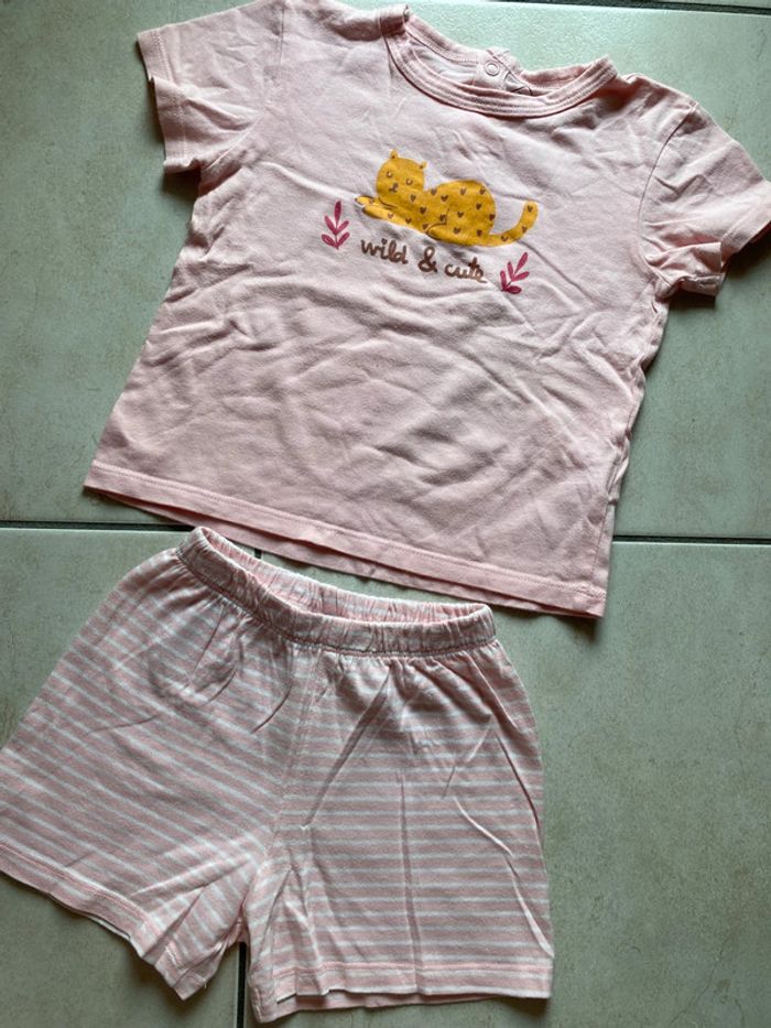 Pyjama short fille 2 ans Tex - photo numéro 4