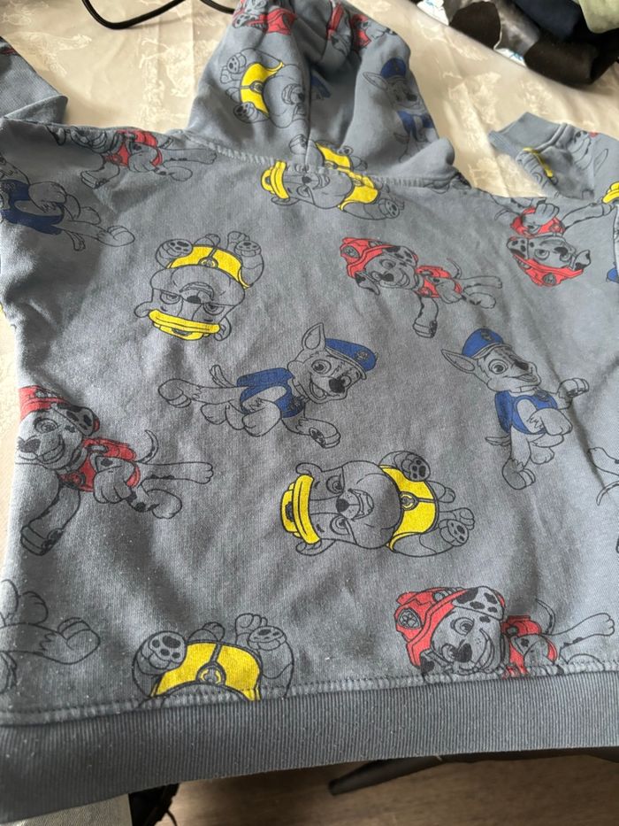 Sweat-shirt à capuche pat - patrouille - photo numéro 3