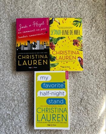 Lot de 3 romances de Christina Lauren 