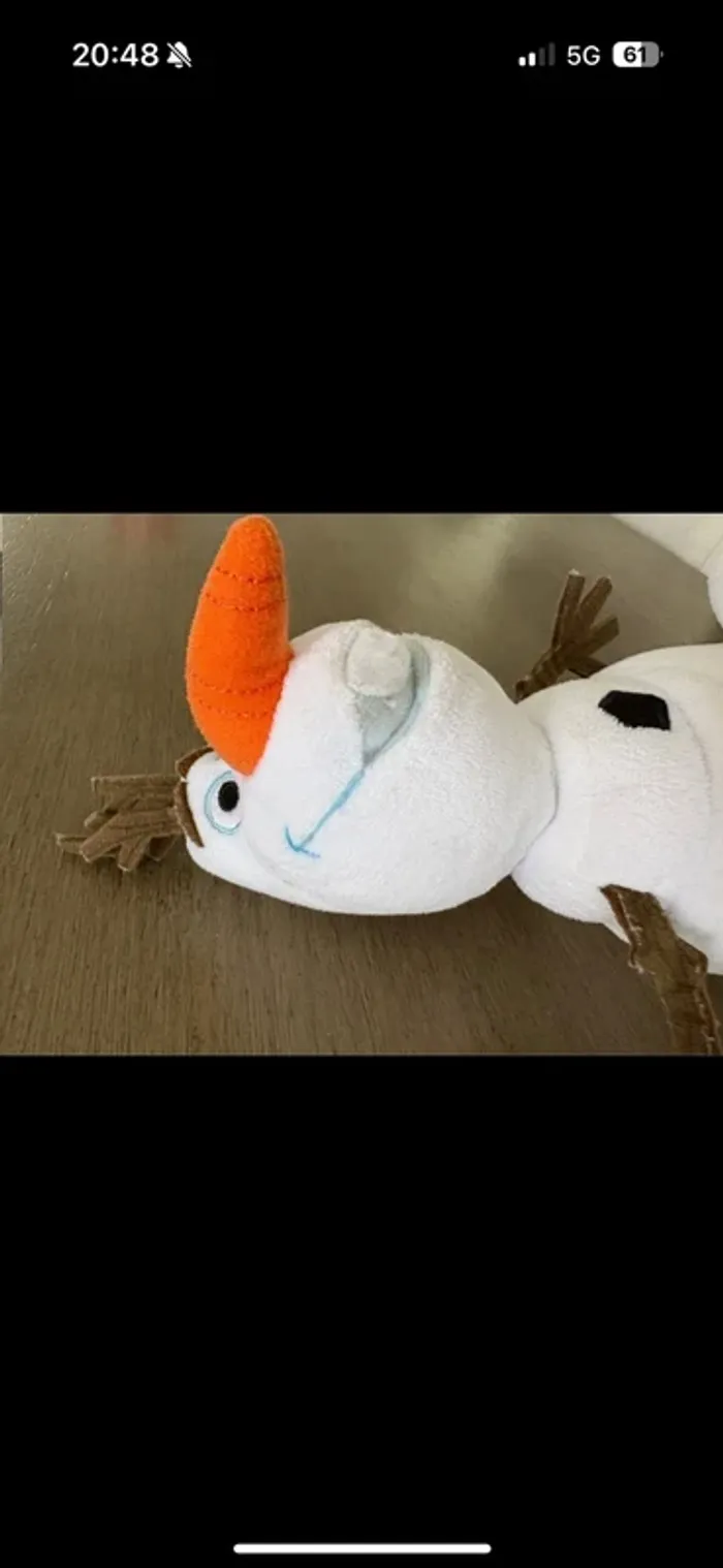 Peluche Disney Olaf Reine des neiges - photo numéro 8
