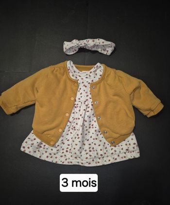 Ensemble 3 pièces verbaudet 