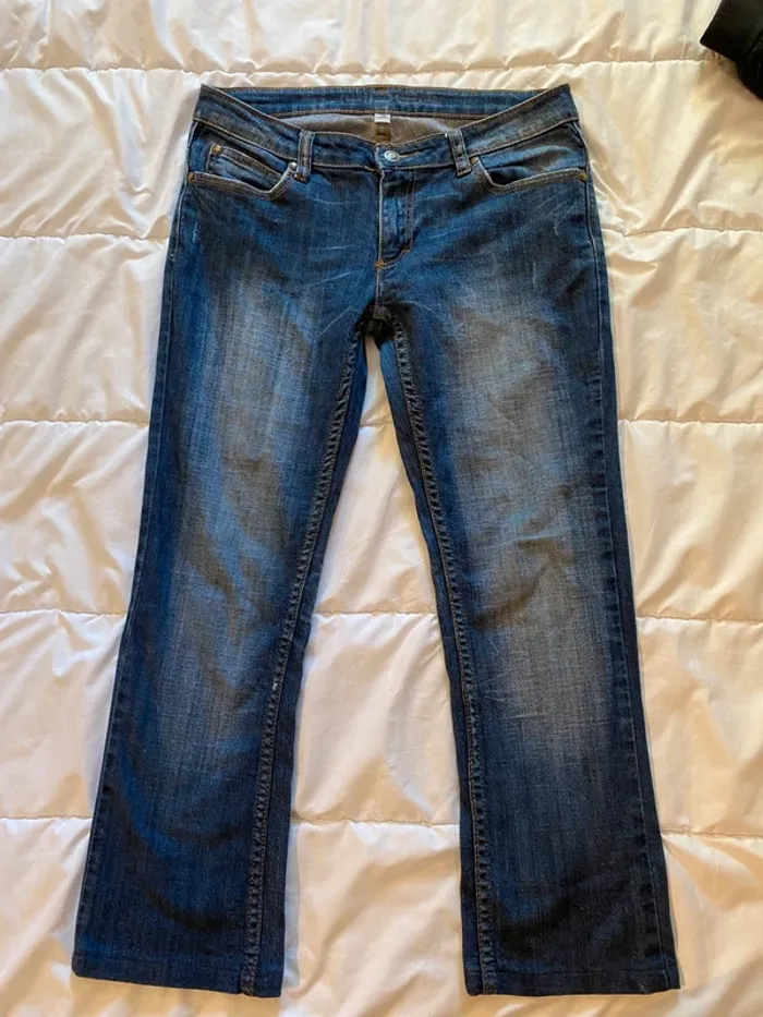 Jeans taille basse