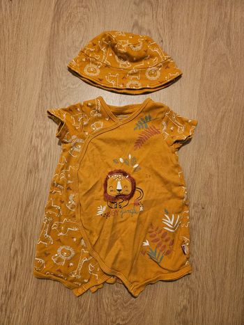 Ensemble combishort avec Bob 18 mois 