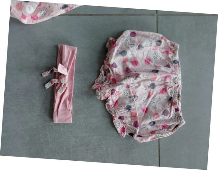 Superbe robe+ culotte+ bandeau - photo numéro 4