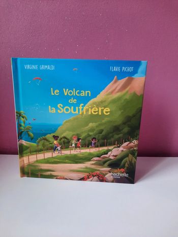 Livre "Le volcan de la Soufrière"