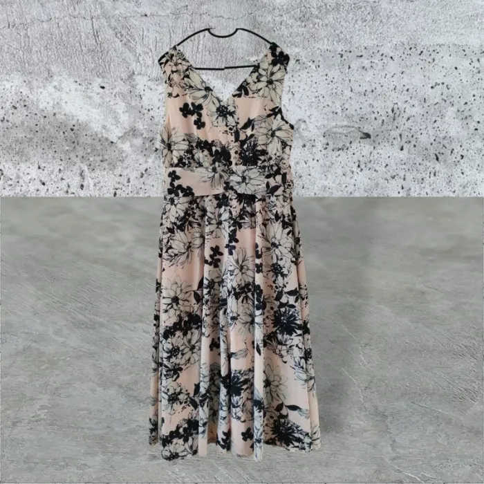 Très jolie robe longue T46 bpc - photo numéro 2