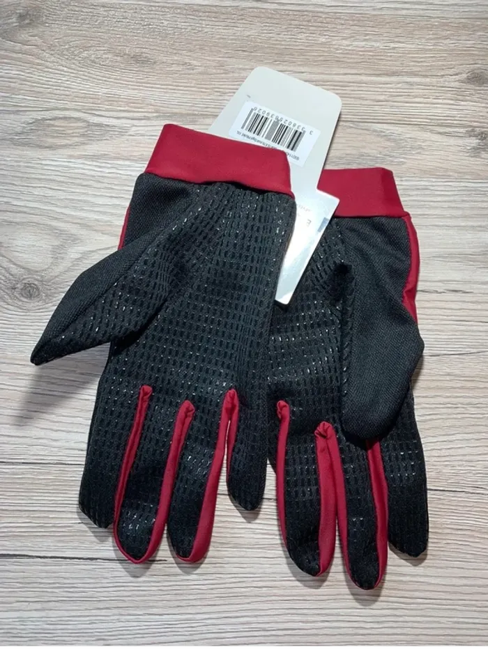 Gants d’équitation Equithème – Noir & Prune – Taille XXL – Neufs - photo numéro 2