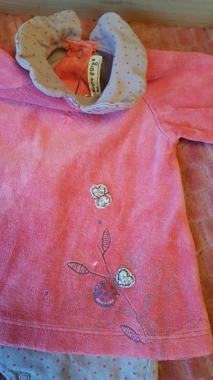 Pyjama Sucre d'Orge 3 mois - photo numéro 2