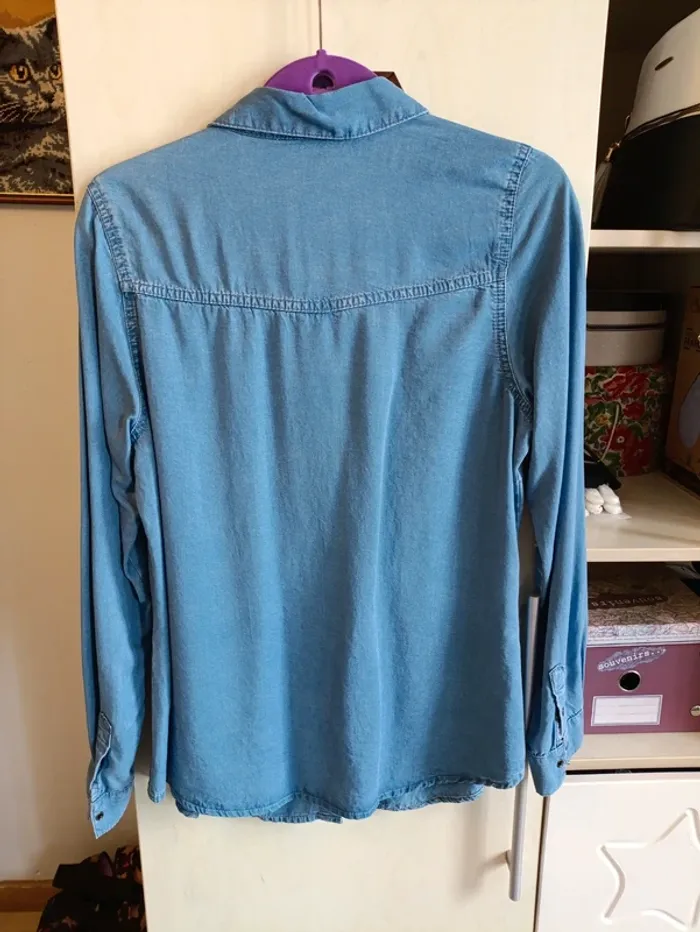 Chemise en jean 40 - photo numéro 4