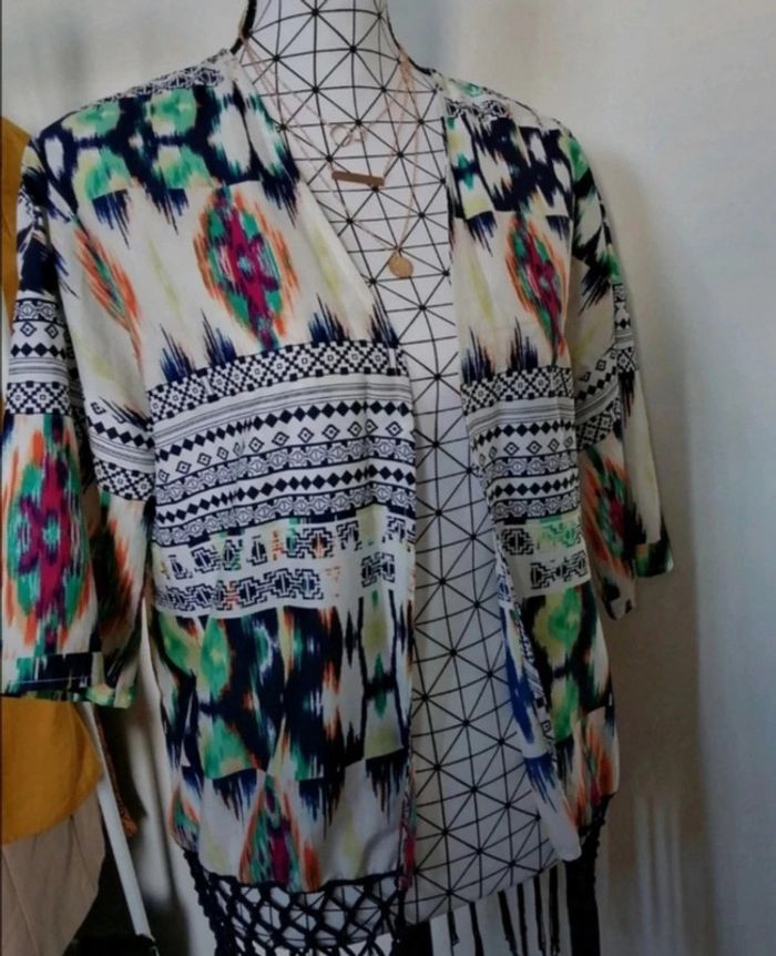 Veste légère / kimono printemps été - photo numéro 3