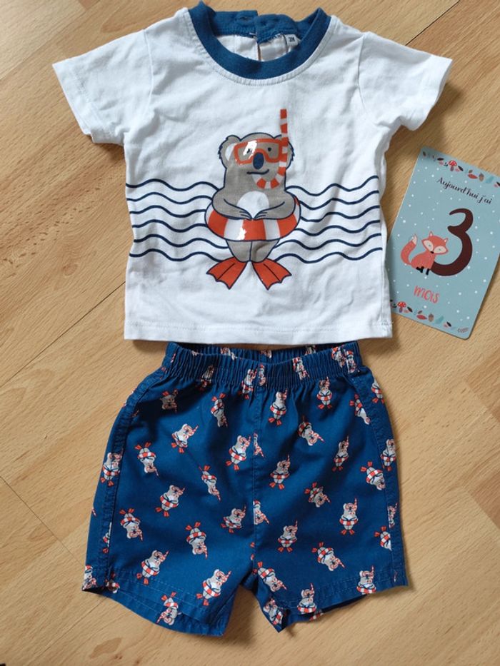 Ensemble short + tshirt