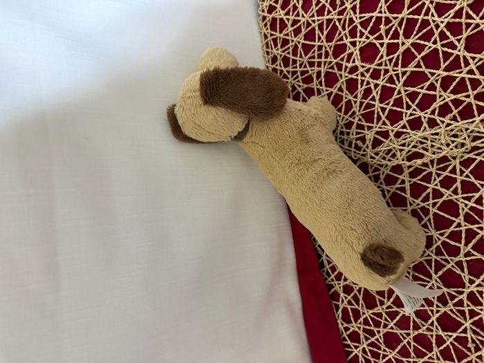 Peluche Teckel Kellytoy couleur fauve - photo numéro 6