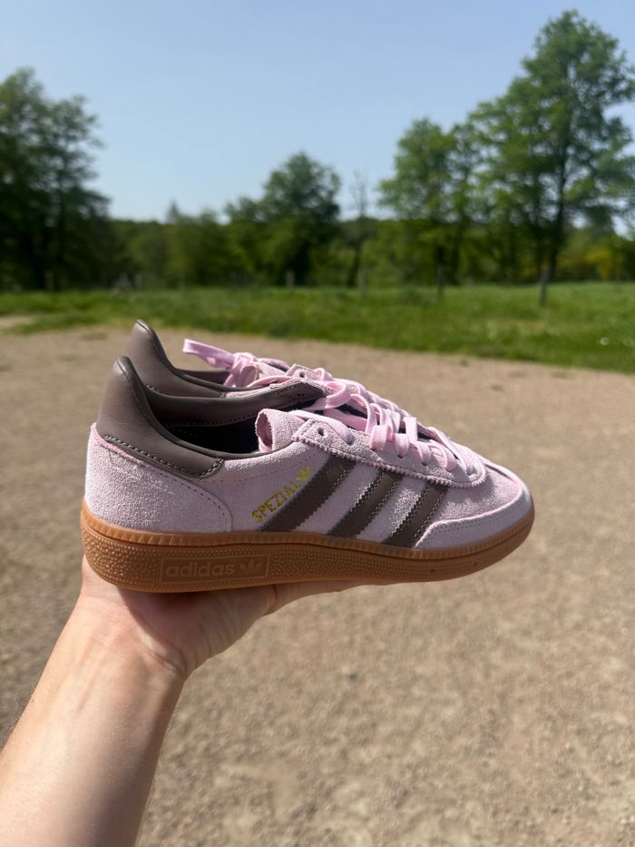 Adidas Originals Handball Spezial - Rose/marron - photo numéro 2