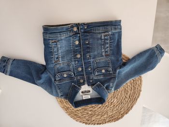 Veste jean dpam 12cm