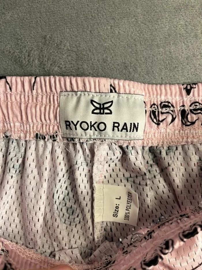 Short en mesh motif bandana rose Ryoko Rain California Style – Taille L - photo numéro 3