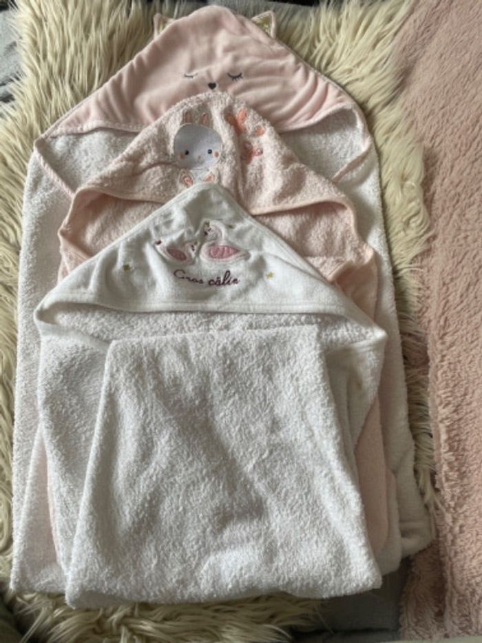 Lot cape de bain