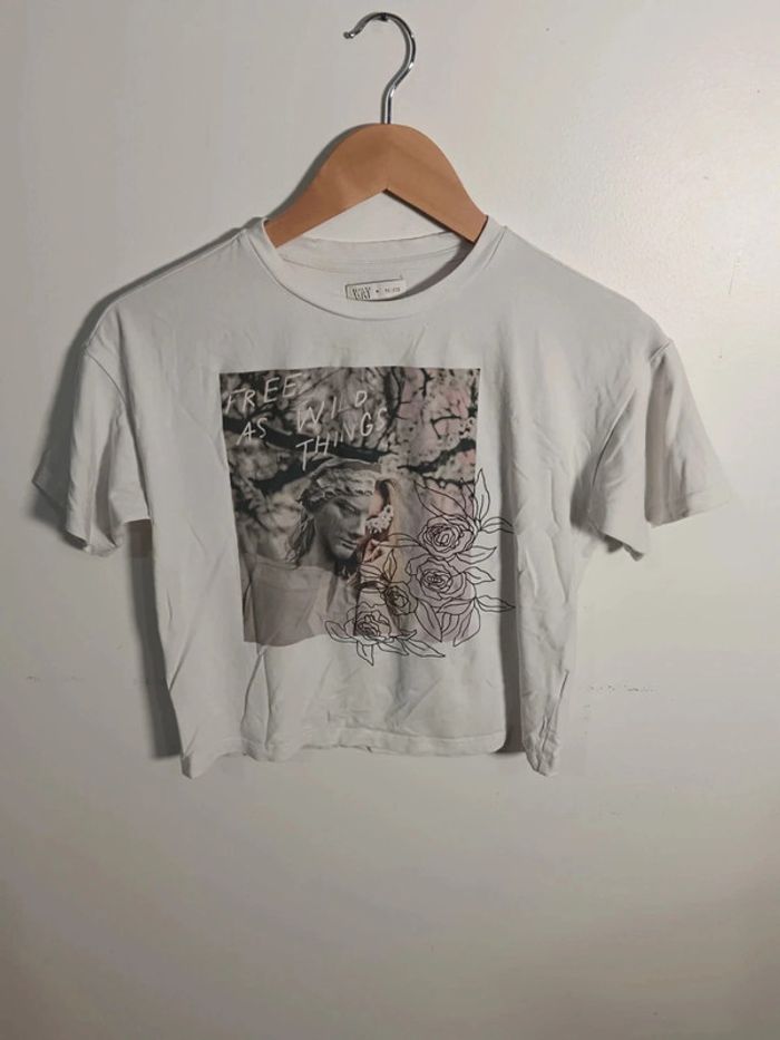 C11 t-shirt blanc IKKS XS