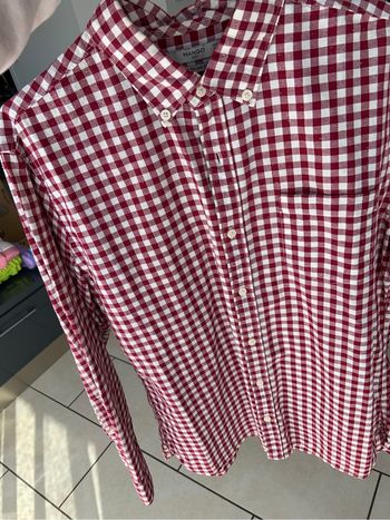 Chemise à carreaux
