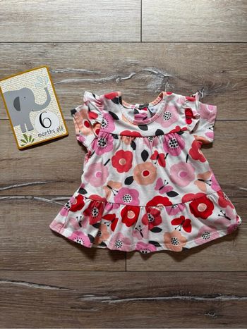 Blouse à fleur