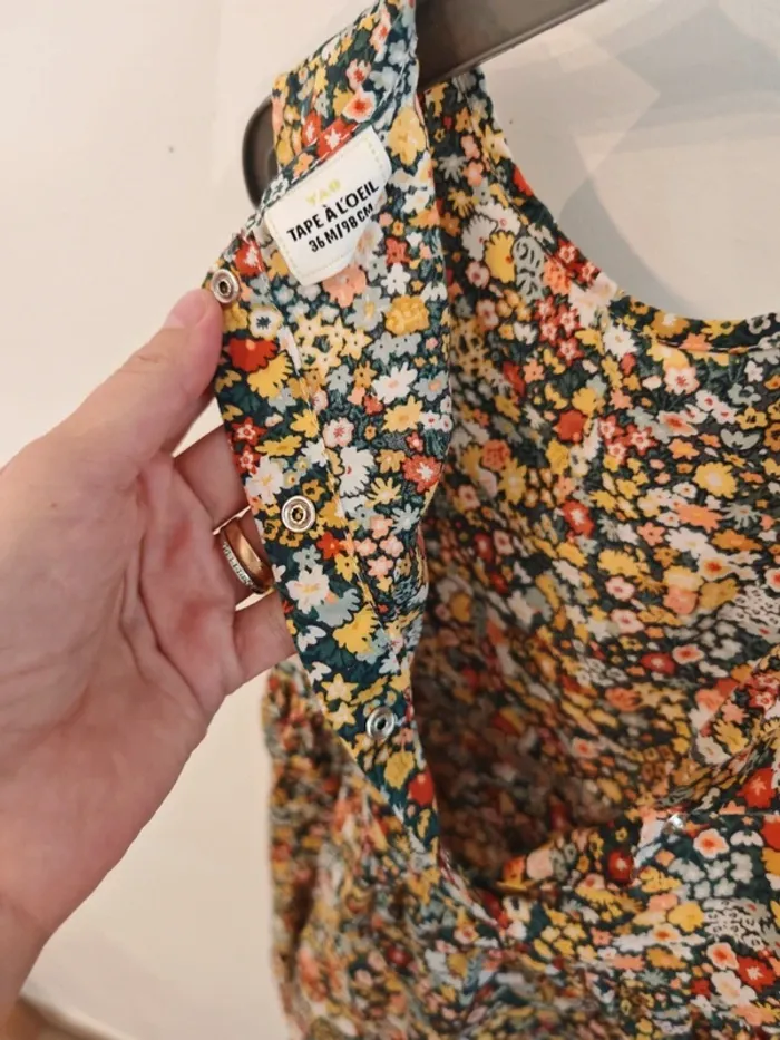 Robe d'été fleurie taille 3 ans - photo numéro 3