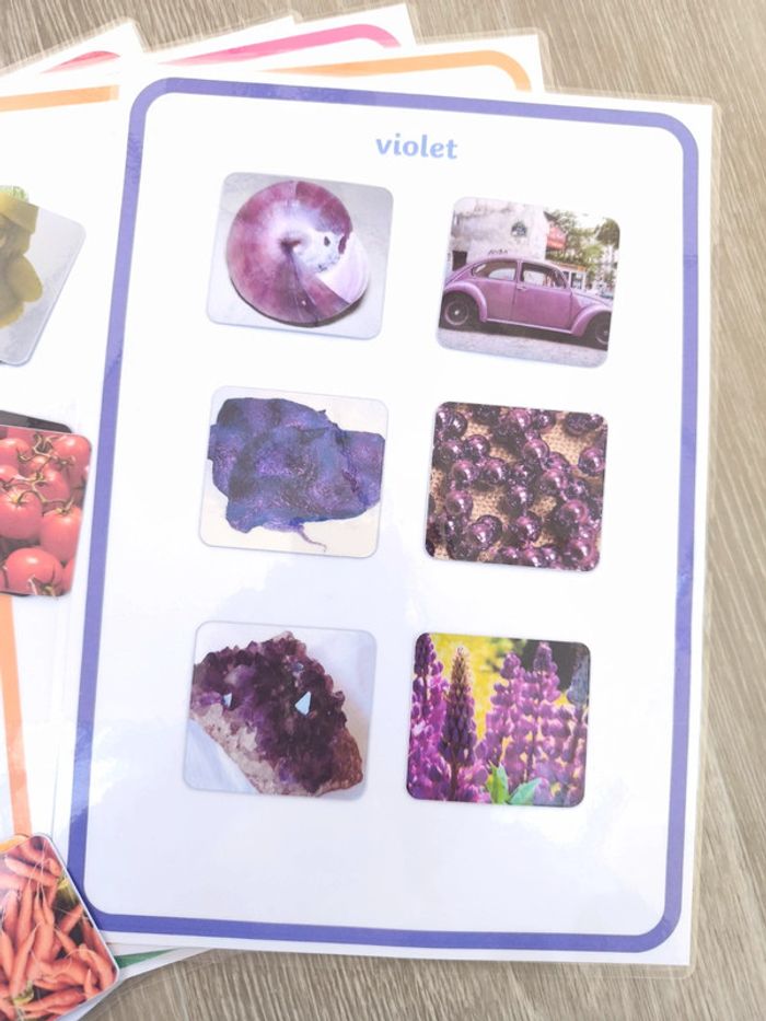 Jeu tri des couleurs format A4 - photo numéro 3