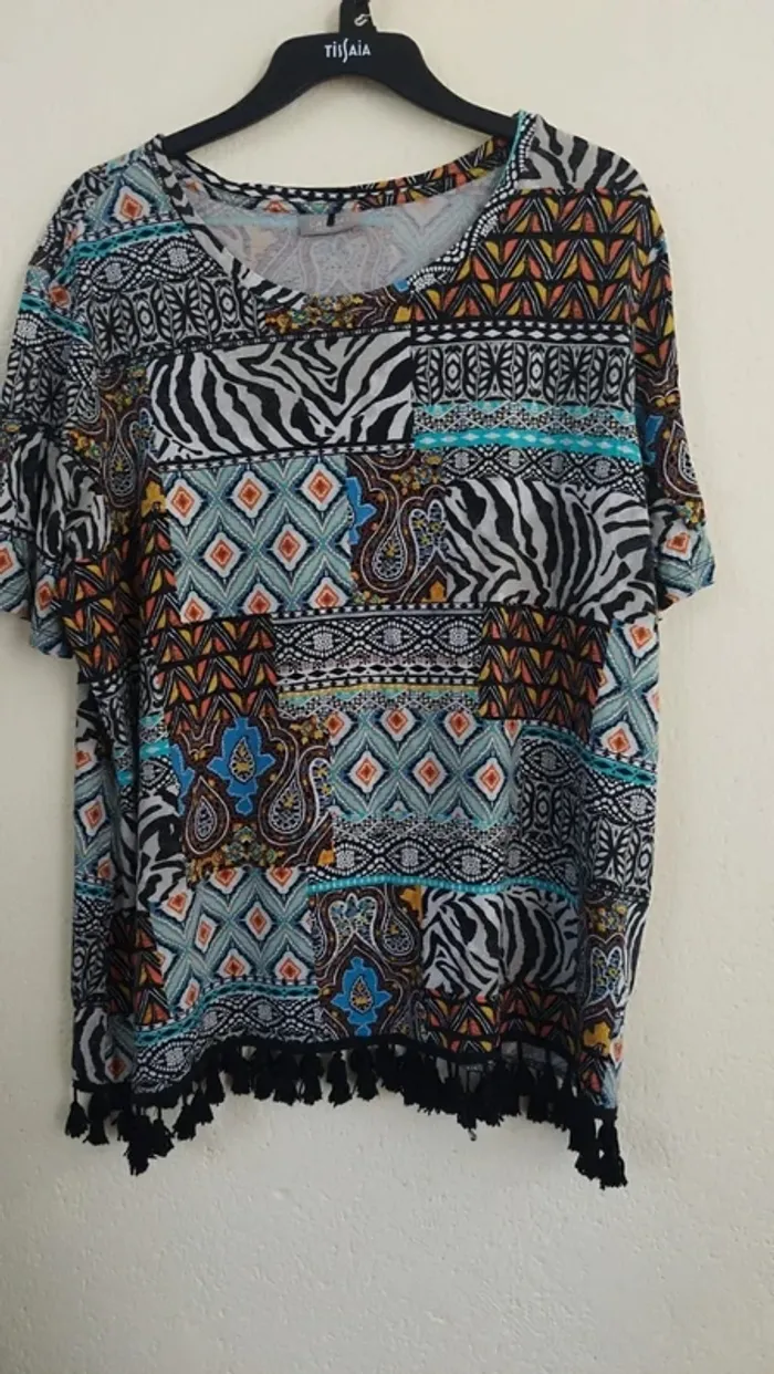 Tunique colorée - Canda - taille 42