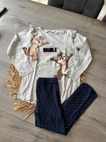 Pyjama 2 pièces tic et tac Disney