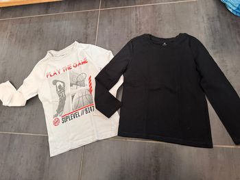 Lot de 2 T-shirts manches longues
