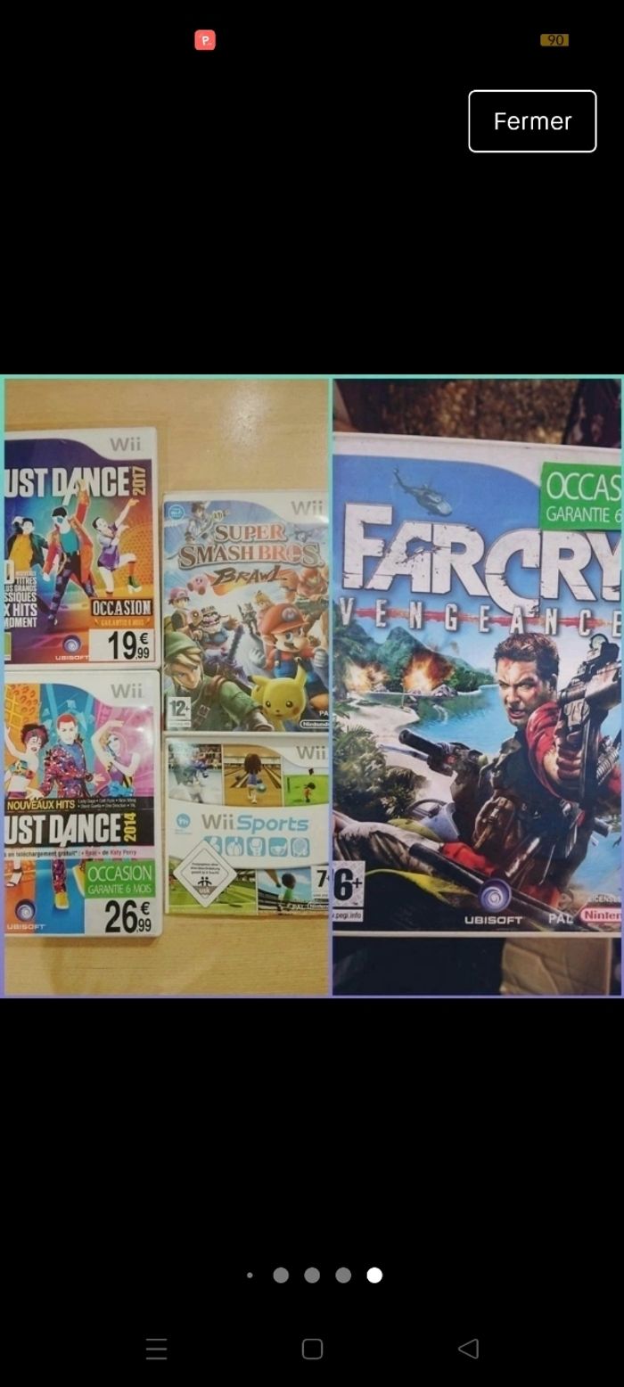 Console Wii + jeux - photo numéro 7