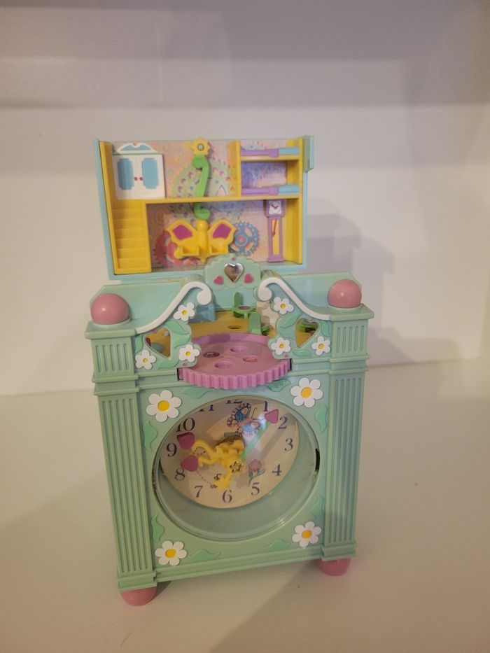 Polly Pocket Vintage Funtime Clock Playset de 1991