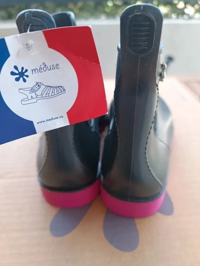 Bottines de pluie méduse pointure 30 - photo numéro 5