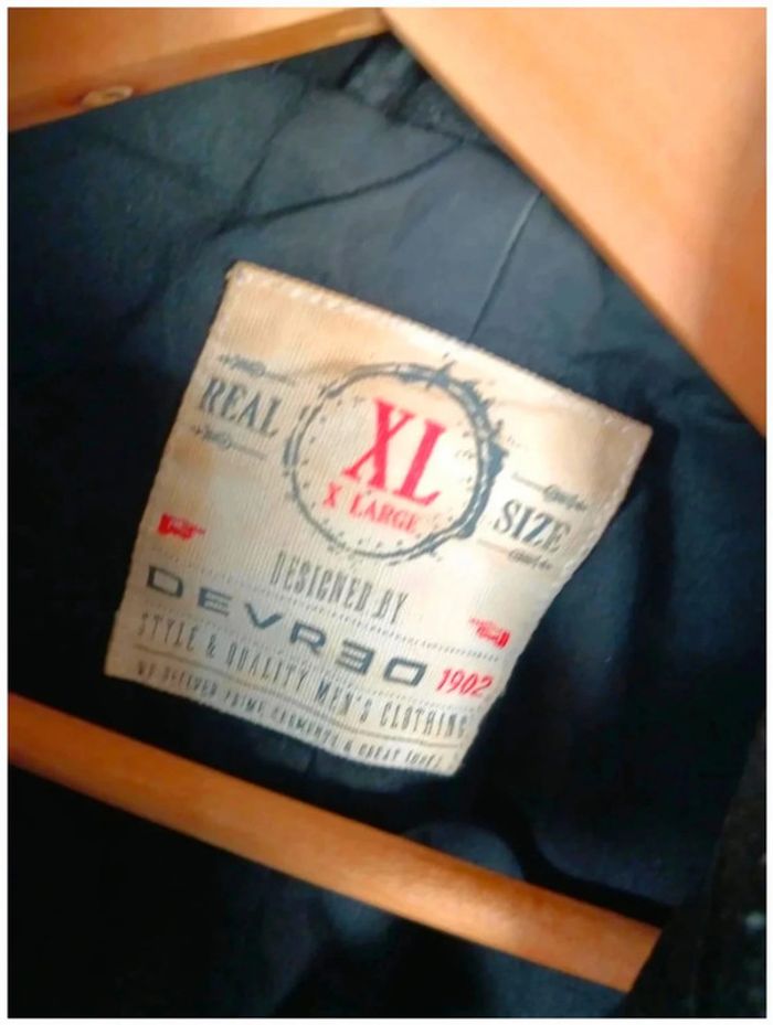 C2 veste noir Devred XL - photo numéro 3