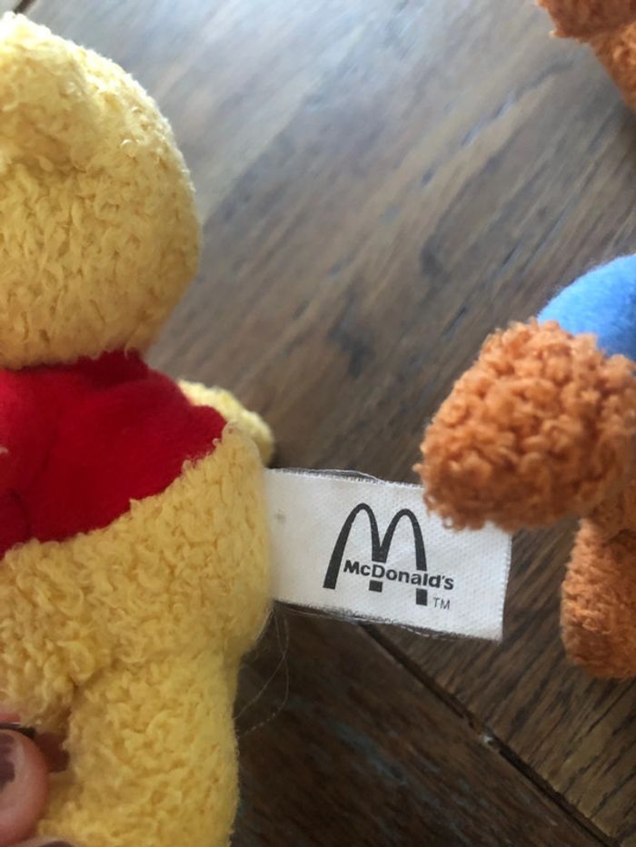 Lot peluches Winnie mac donald’s - photo numéro 2