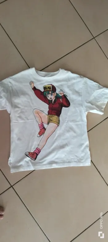 Tee shirt dragon boll