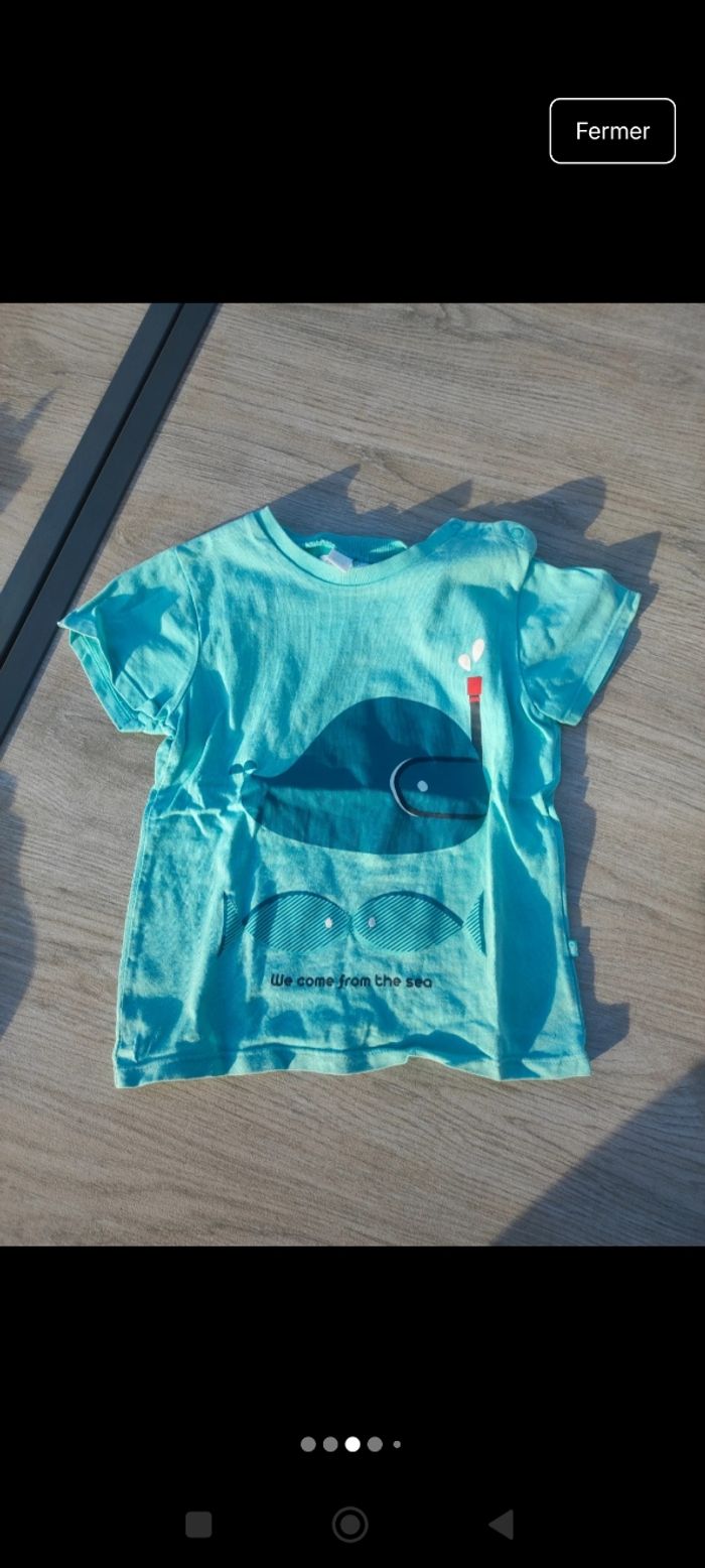 Lot 7 T-shirts 24 mois - photo numéro 3