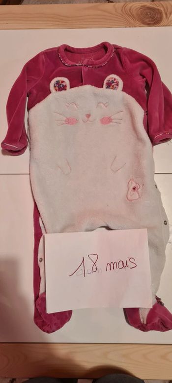 Pyjama sergent major 18 mois