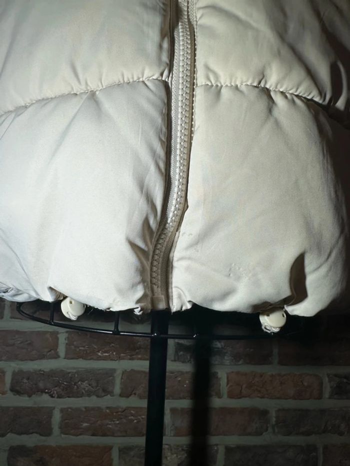 Veste doudoune beige Monki Taille S /36 - photo numéro 5
