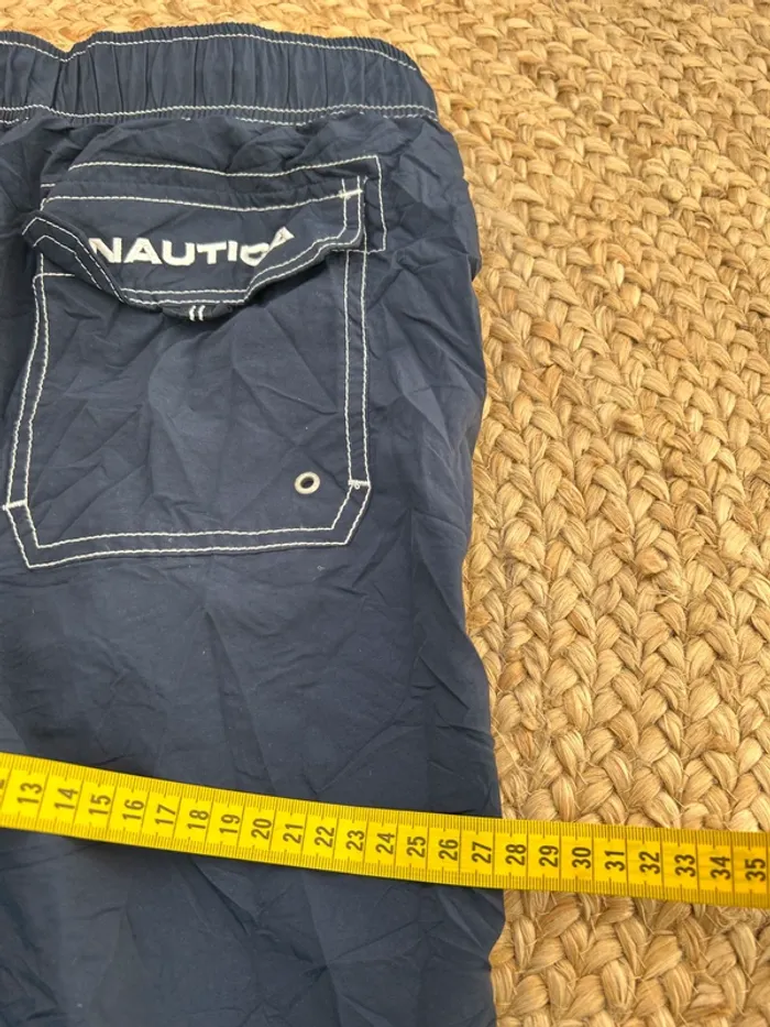 Short de Bain Nautica Marine Homme M | Très Bon État | Style Classique | BS1984 - photo numéro 7