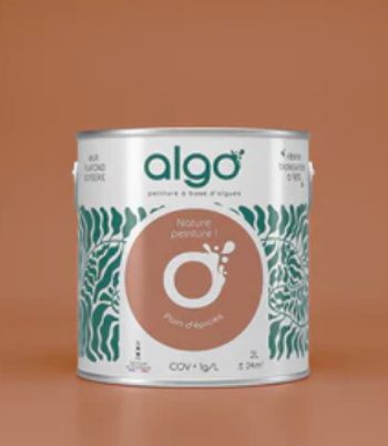 Peinture écologique Algo - Marron Pain d'épices
