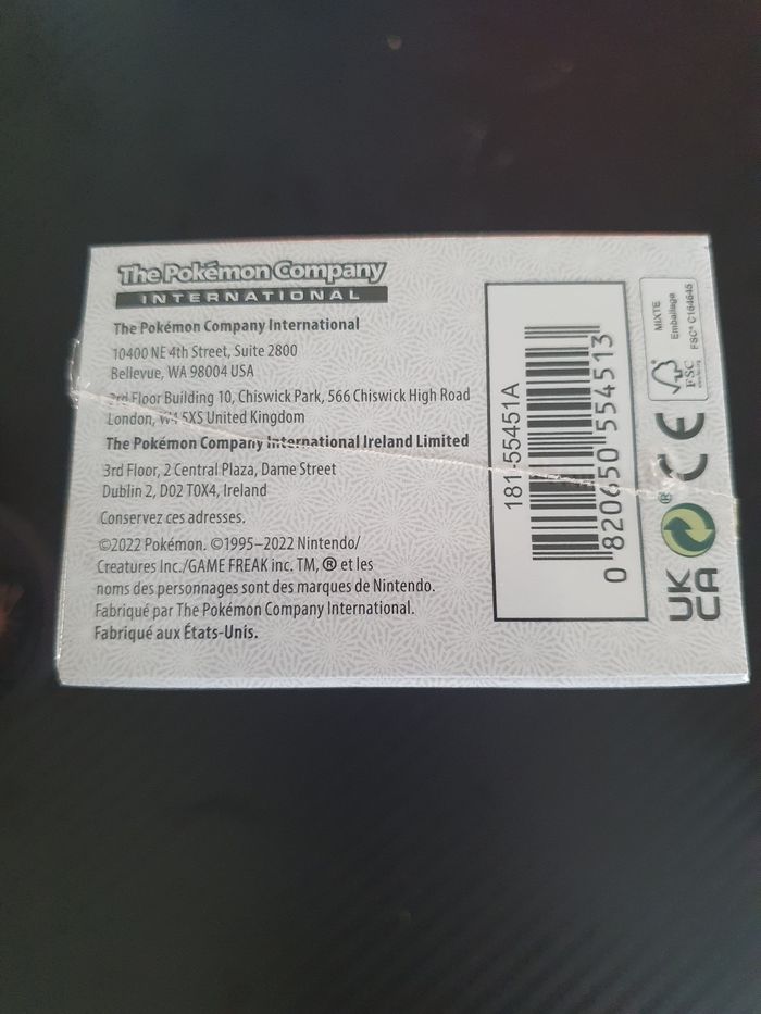 Kit ap pokemon astres radieux eb10 4 boosters + carte stamp - photo numéro 5