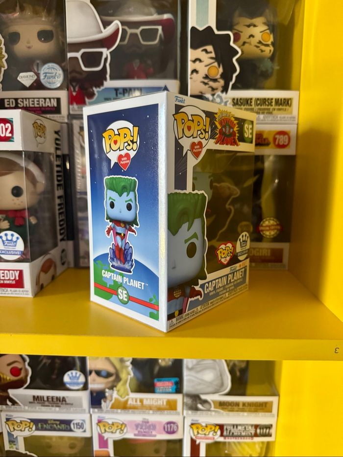 Funko Pops! With Purpose SE - The New Adventures Of Captain Planet - Captain Planet - Funko Exclusive - photo numéro 5