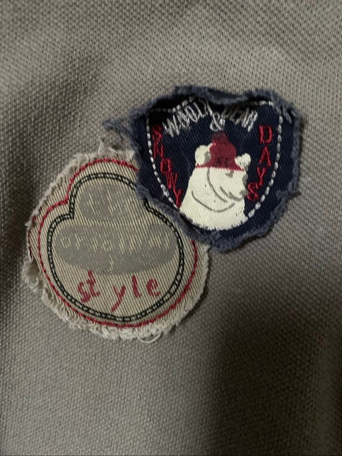 T-shirt polo gris ml 3 ans Marese - photo numéro 9