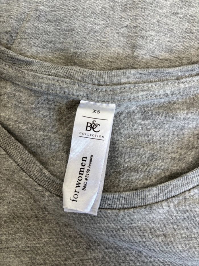 T-shirt imprimé B&C taille XS - photo numéro 3