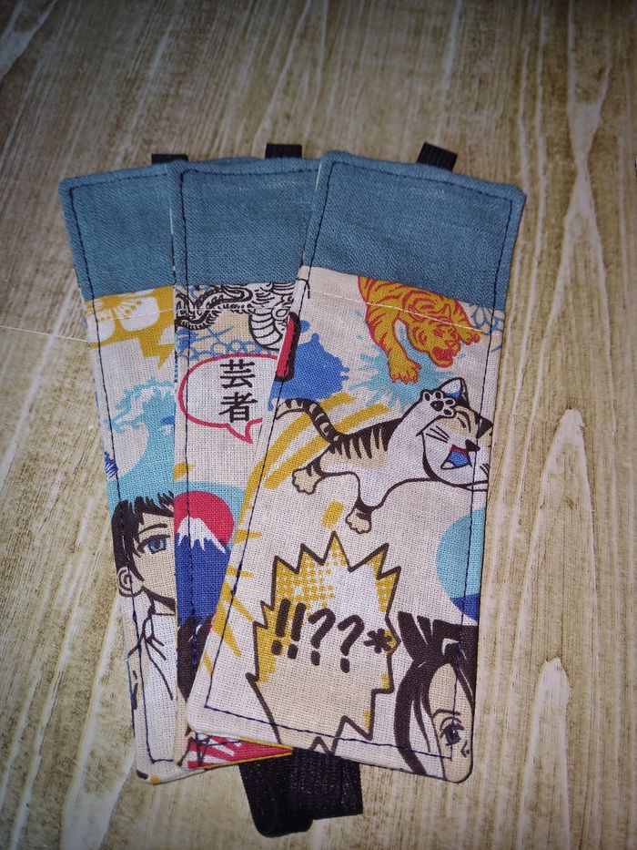 Marque-page étui à crayon Manga - photo numéro 2