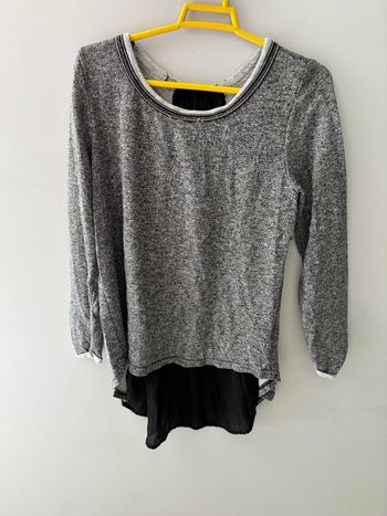 Pull asymétrique dos noeud en voile